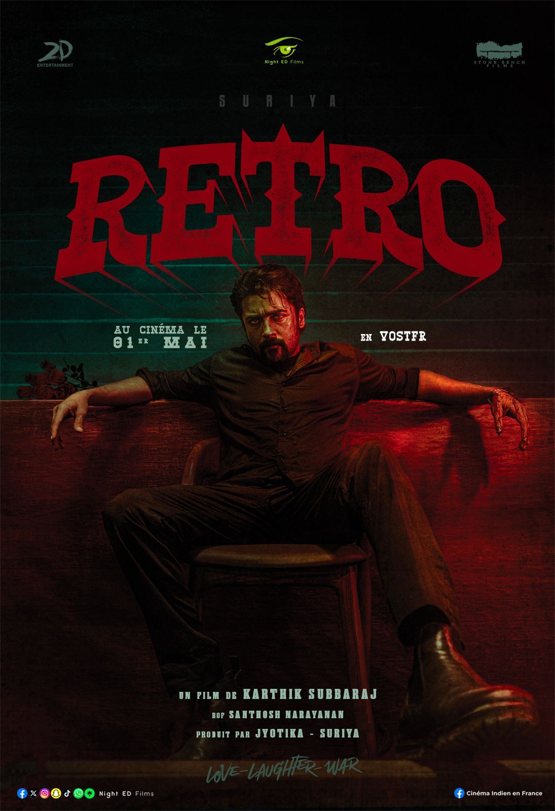 Retro (2025) Hindi Dubbed Full Movie
